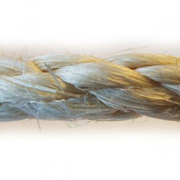 SISAL - sisal prírodné laná a šnúry, stáčaná, priemery 6, 8 a 10mm