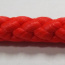 PPV 8mm lano pletené bez jadra, červené, pevnosť 1110kg, max. 100m