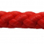PPV 12mm lano pletené bez jadra, červené, pevnosť 2320kg, max. 100m