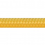 PPV 6mm šnúra, pletená, s jadrom, 16pramenná, žltá, max. 200m