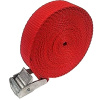 Upínací pás, typ 1001 / K, l = 1m, jednodielny so sponou, 25mm, LC 125daN, červený