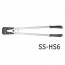 Lisovacie kliešte typ SS-HS6 - pre nerez objímky 6mm