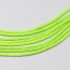 PA pr.4mm šnúra PARACORD, zelená, fluorescenčná, cievky po 100m