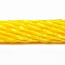 PPV 10mm lano, pletené, spiroidné, žlté