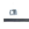 Upínací pás, typ 1001/K, jednodielny so sponou, 25mm, LC 125daN, čierny